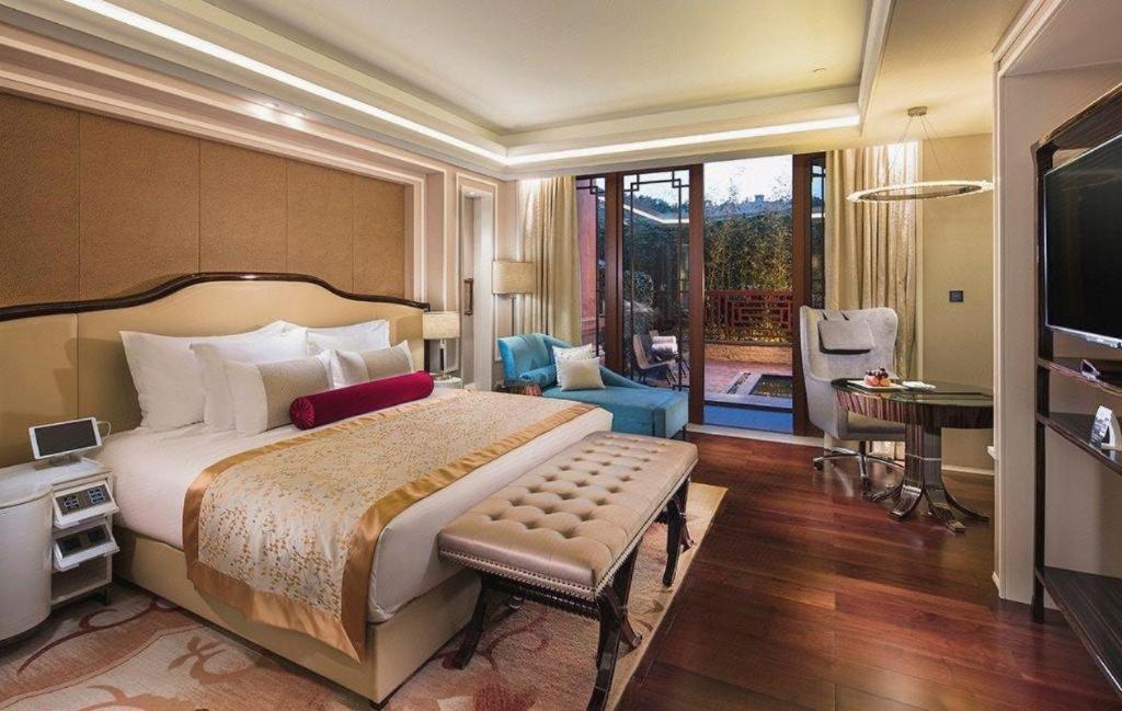 Grand Bay Hotel Beijing Xiaotangzhuang Extérieur photo