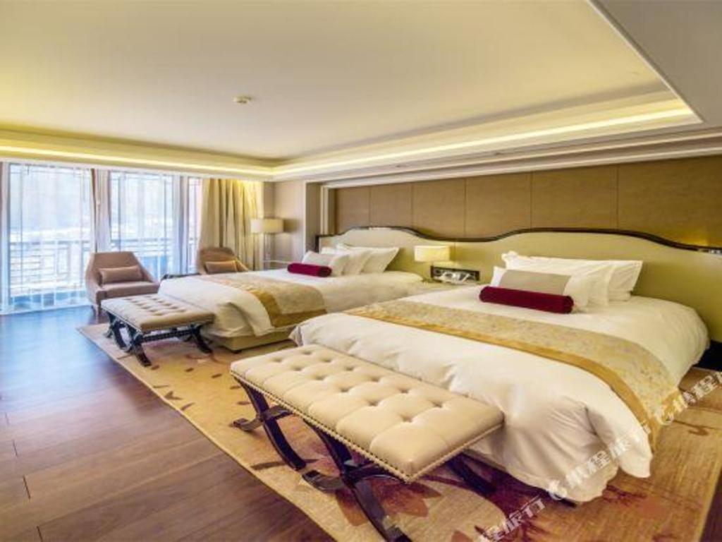 Grand Bay Hotel Beijing Xiaotangzhuang Extérieur photo